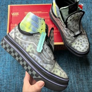 NWT Vans Super Comfycush Stacked Blotched Tie Dye Platform Sneakers
